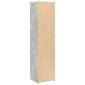 vidaXL Ντουλάπι Γκρι Σκυροδέματος 45x41x185 εκ. Επεξεργασμένο Ξύλο