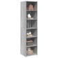 vidaXL Ντουλάπι Γκρι Sonoma 45x41x185 εκ. Επεξεργασμένο Ξύλο
