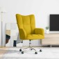 vidaXL Πολυθρόνα Relax Κίτρινο Μουσταρδί Βελούδινη