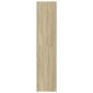 vidaXL Ντουλάπι Sonoma δρυς 50x41x185 εκ. από Επεξεργασμένο Ξύλο