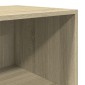 vidaXL Ντουλάπι Sonoma δρυς 50x41x185 εκ. από Επεξεργασμένο Ξύλο