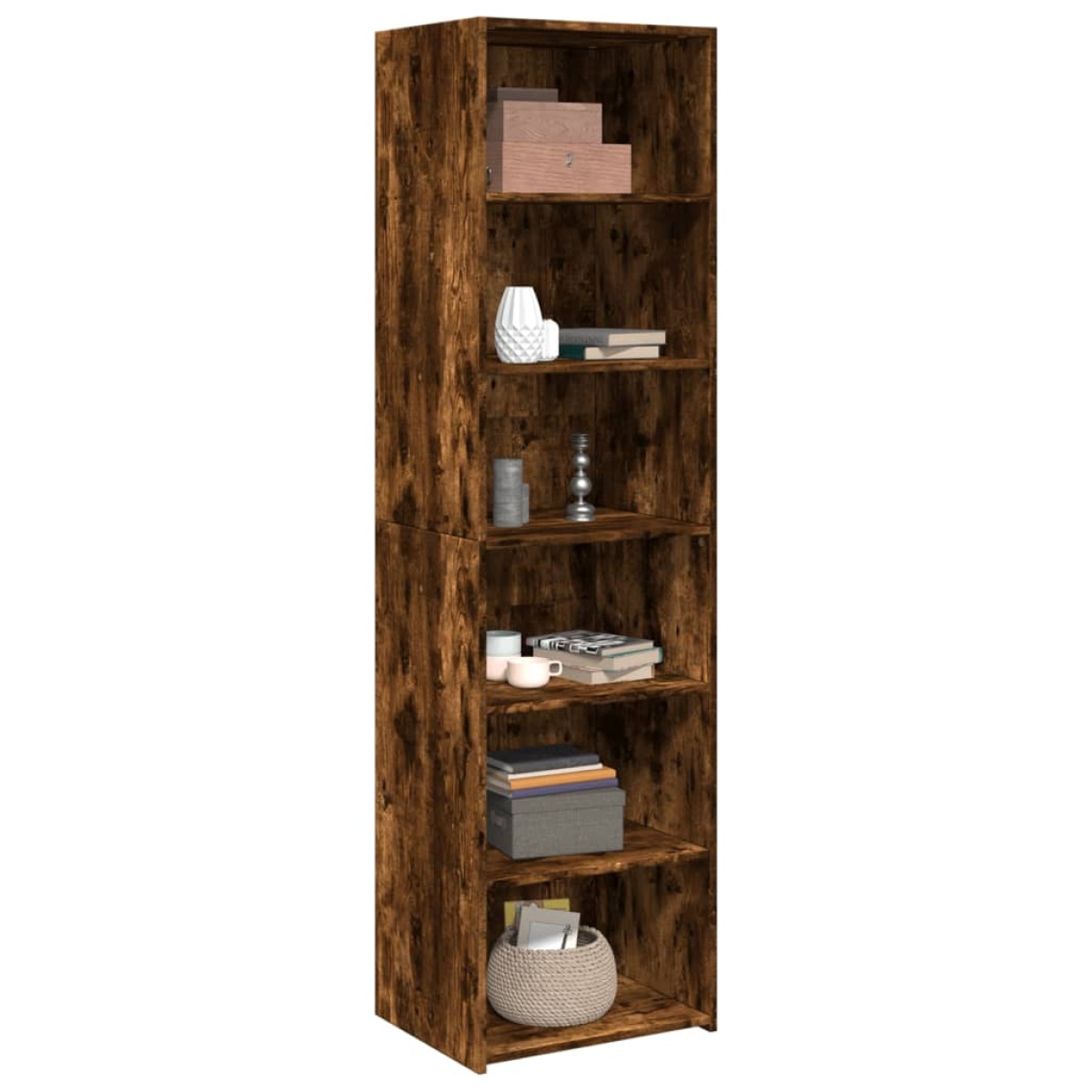 vidaXL Ντουλάπα Καπνιστή δρυς 50x41x185 εκ. από Επεξεργασμένο Ξύλο