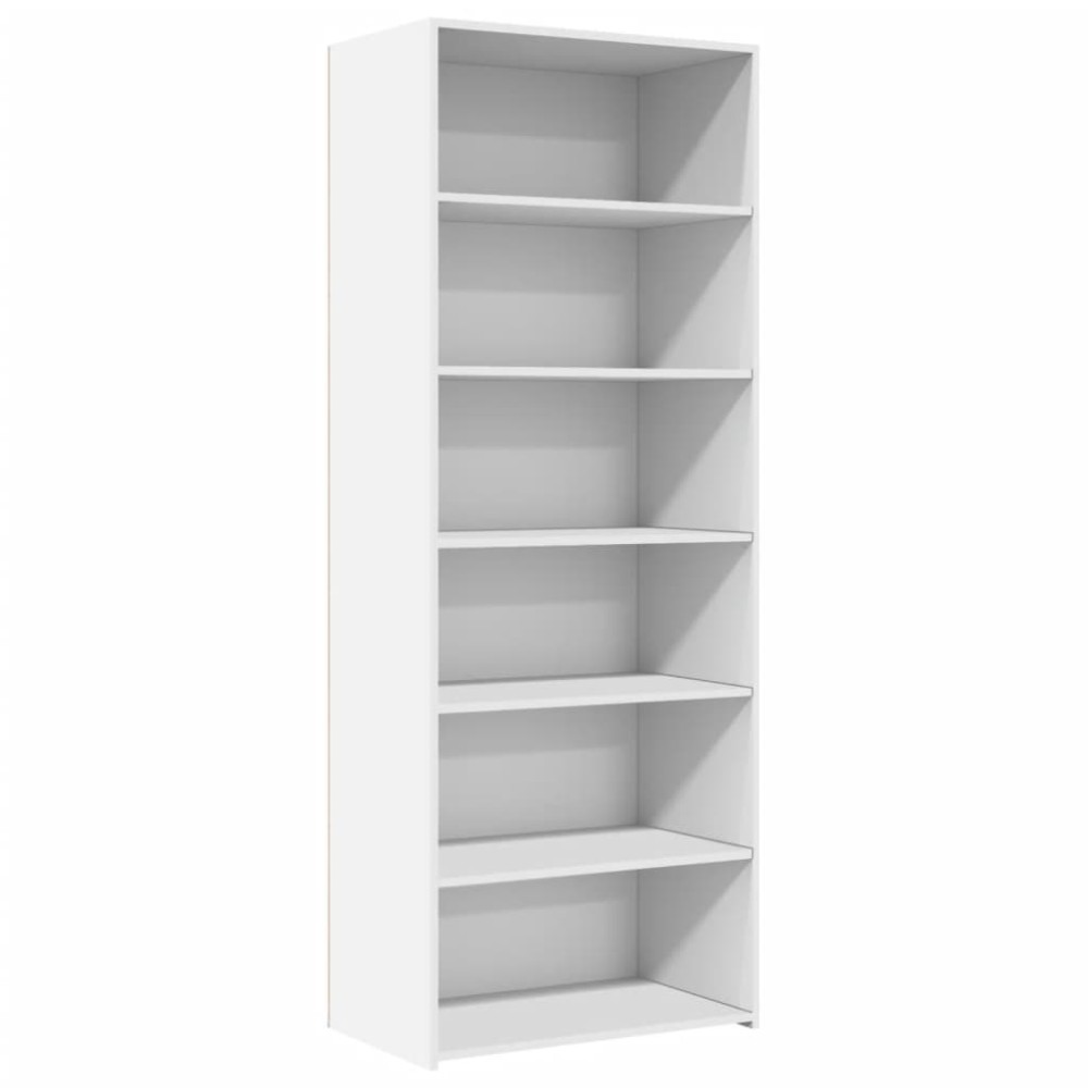 vidaXL Ντουλάπι Λευκή 70x41x185 εκ. από Επεξεργασμένο Ξύλο