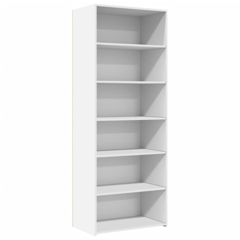 vidaXL Ντουλάπι Λευκή 70x41x185 εκ. από Επεξεργασμένο Ξύλο