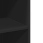 vidaXL Ντουλάπι Μαύρη 70x41x185 εκ. από Επεξεργασμένο Ξύλο