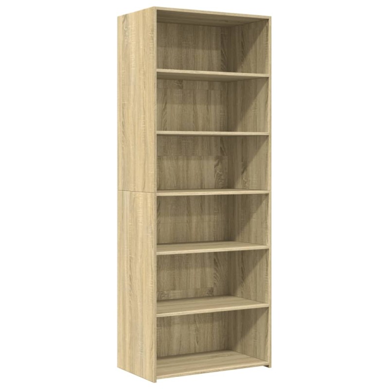 vidaXL Ντουλάπι Sonoma Δρυς 70x41x185 εκ. Επεξεργασμένο Ξύλο