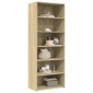 vidaXL Ντουλάπι Sonoma Δρυς 70x41x185 εκ. Επεξεργασμένο Ξύλο