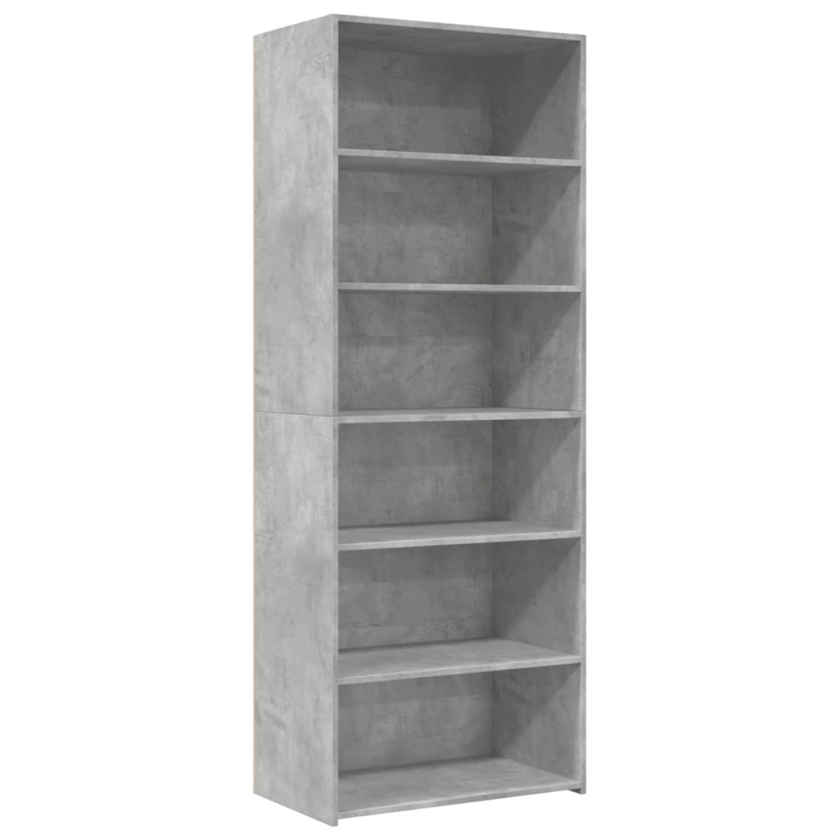 vidaXL Ντουλάπι Γκρι Σκυροδέματος 70x41x185 εκ. Επεξεργασμένο Ξύλο