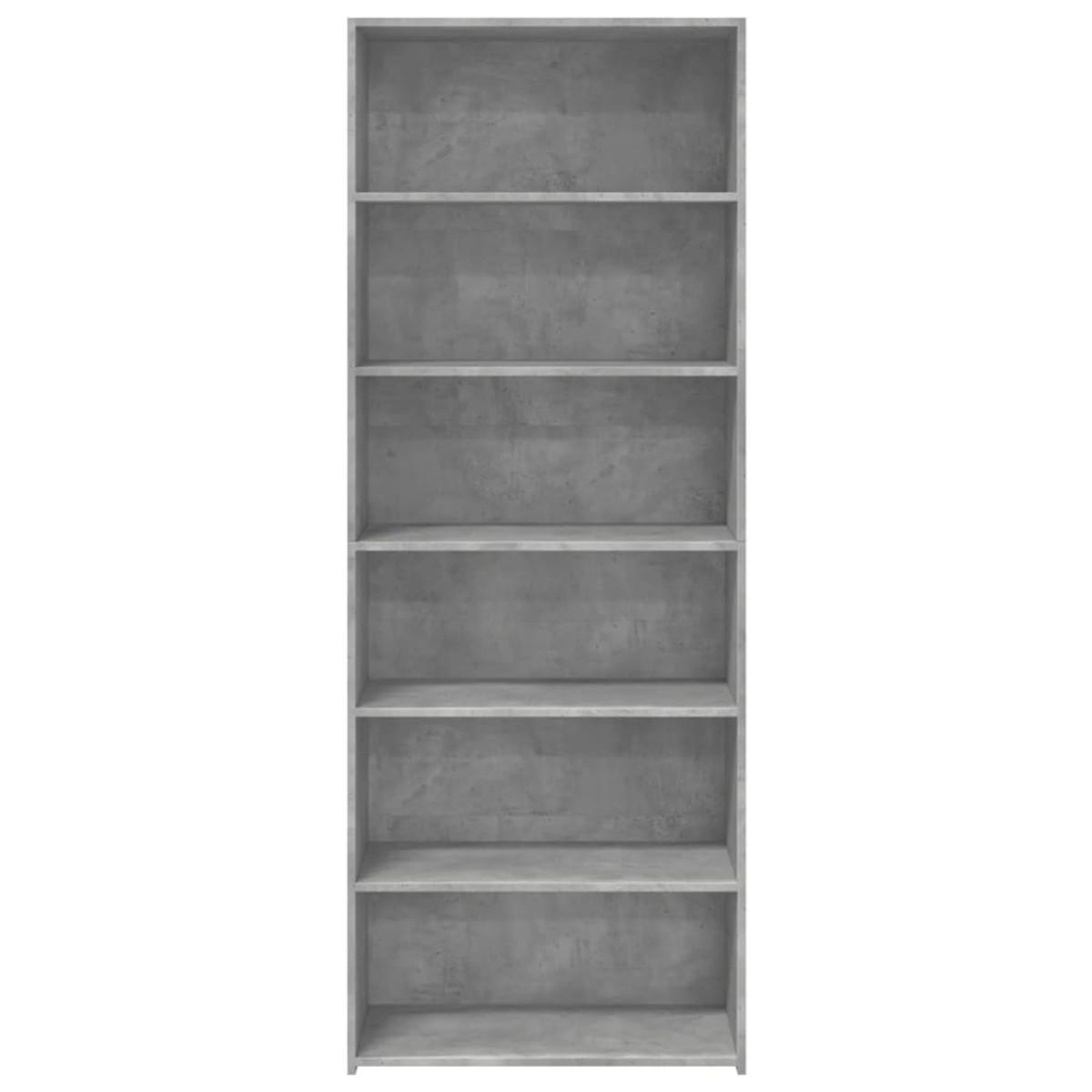 vidaXL Ντουλάπι Γκρι Σκυροδέματος 70x41x185 εκ. Επεξεργασμένο Ξύλο