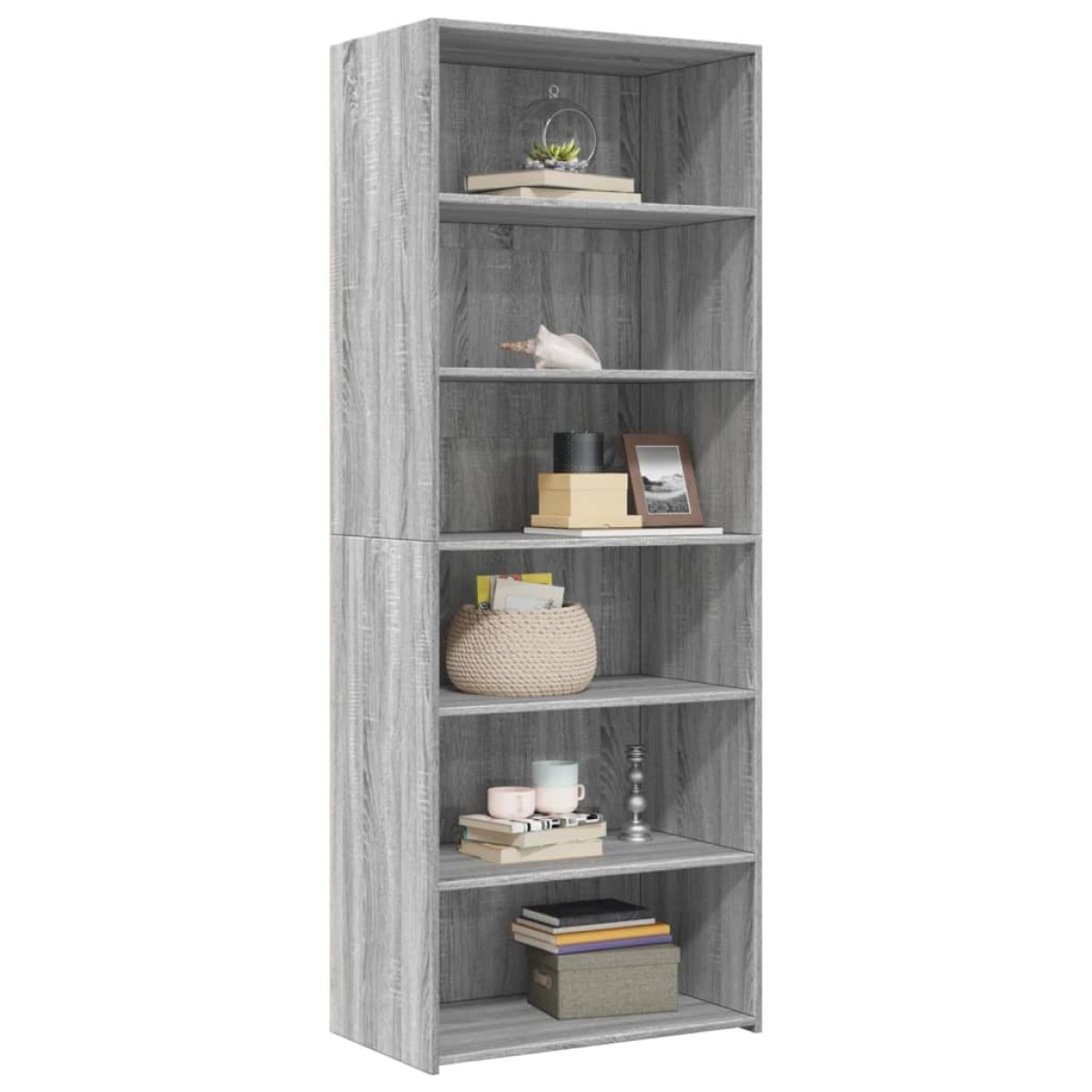 vidaXL Ντουλάπι Γκρι Sonoma 70x41x185 εκ. Επεξεργασμένο Ξύλο