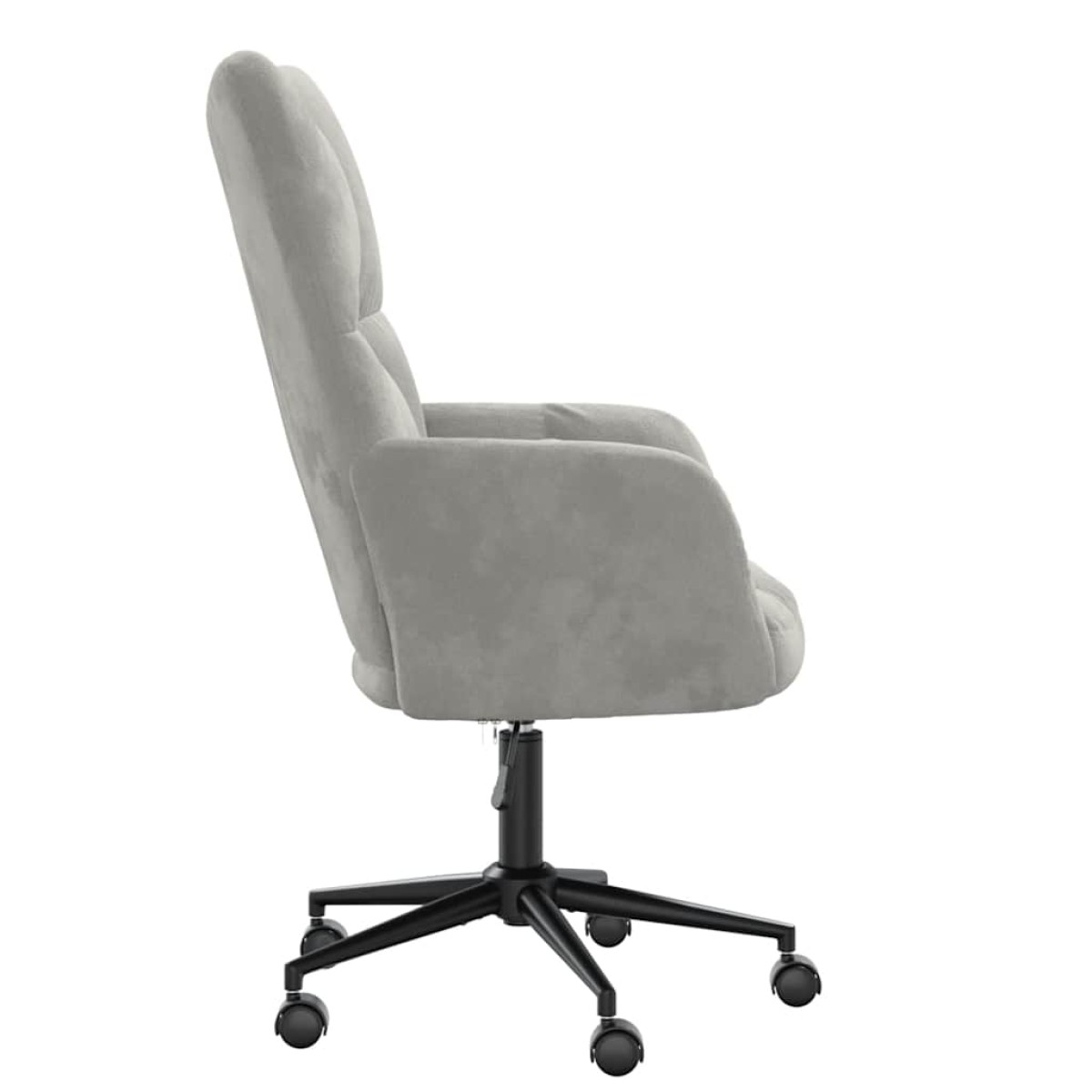 vidaXL Πολυθρόνα Relax Ανοιχτό Γκρι Βελούδινη