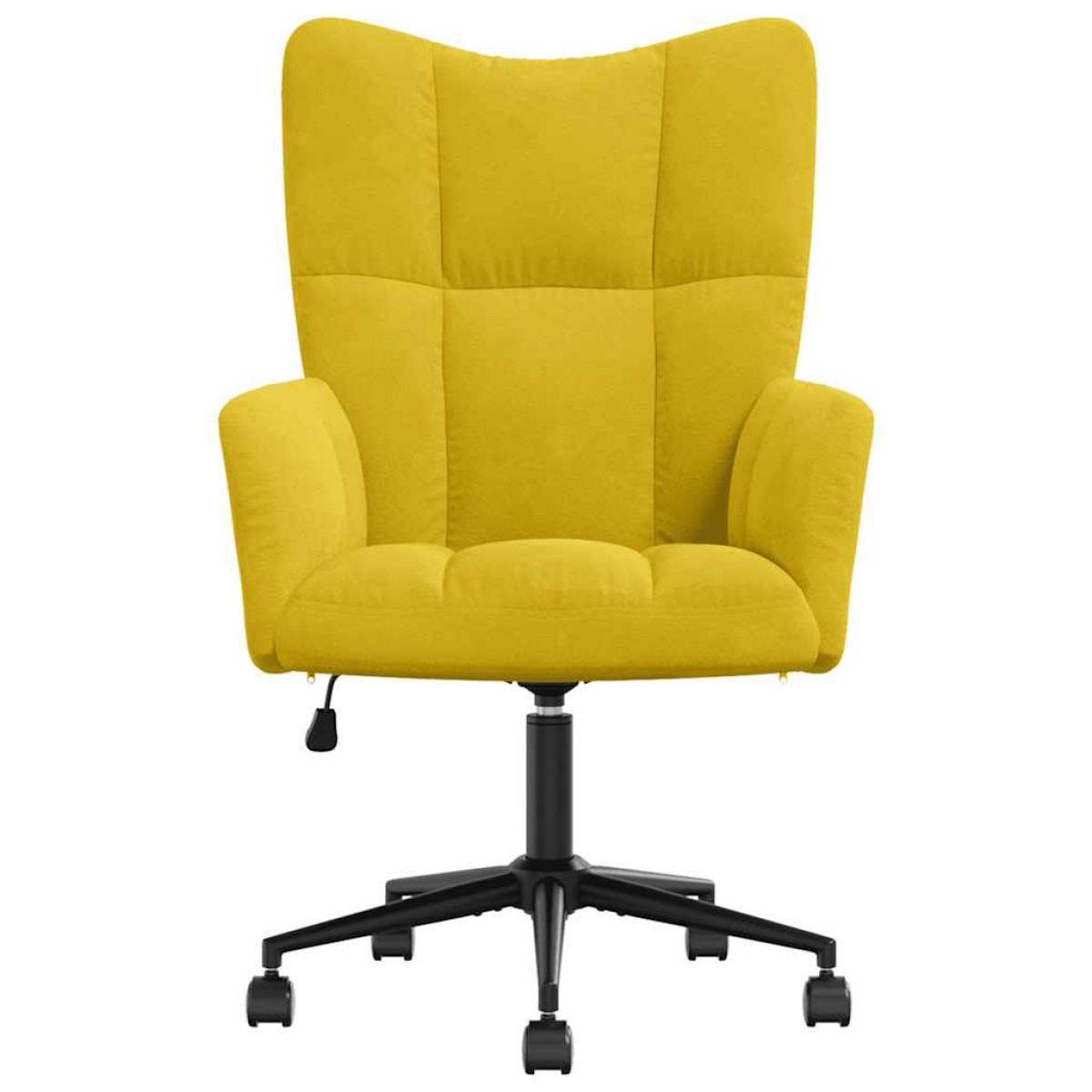 vidaXL Πολυθρόνα Relax Κίτρινο Μουσταρδί Βελούδινη
