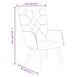 vidaXL Πολυθρόνα Relax Σχέδιο Patchwork Υφασμάτινη