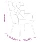 vidaXL Πολυθρόνα Relax Σχέδιο Patchwork Υφασμάτινη