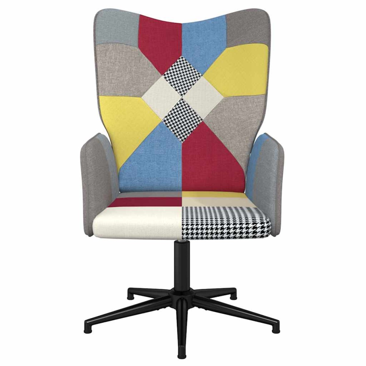 vidaXL Πολυθρόνα Relax Σχέδιο Patchwork Υφασμάτινη