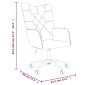 vidaXL Πολυθρόνα Relax Σχέδιο Patchwork Υφασμάτινη