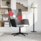 vidaXL Πολυθρόνα Relax Σχέδιο Patchwork Υφασμάτινη