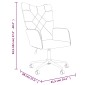 vidaXL Πολυθρόνα Relax Σχέδιο Patchwork Υφασμάτινη
