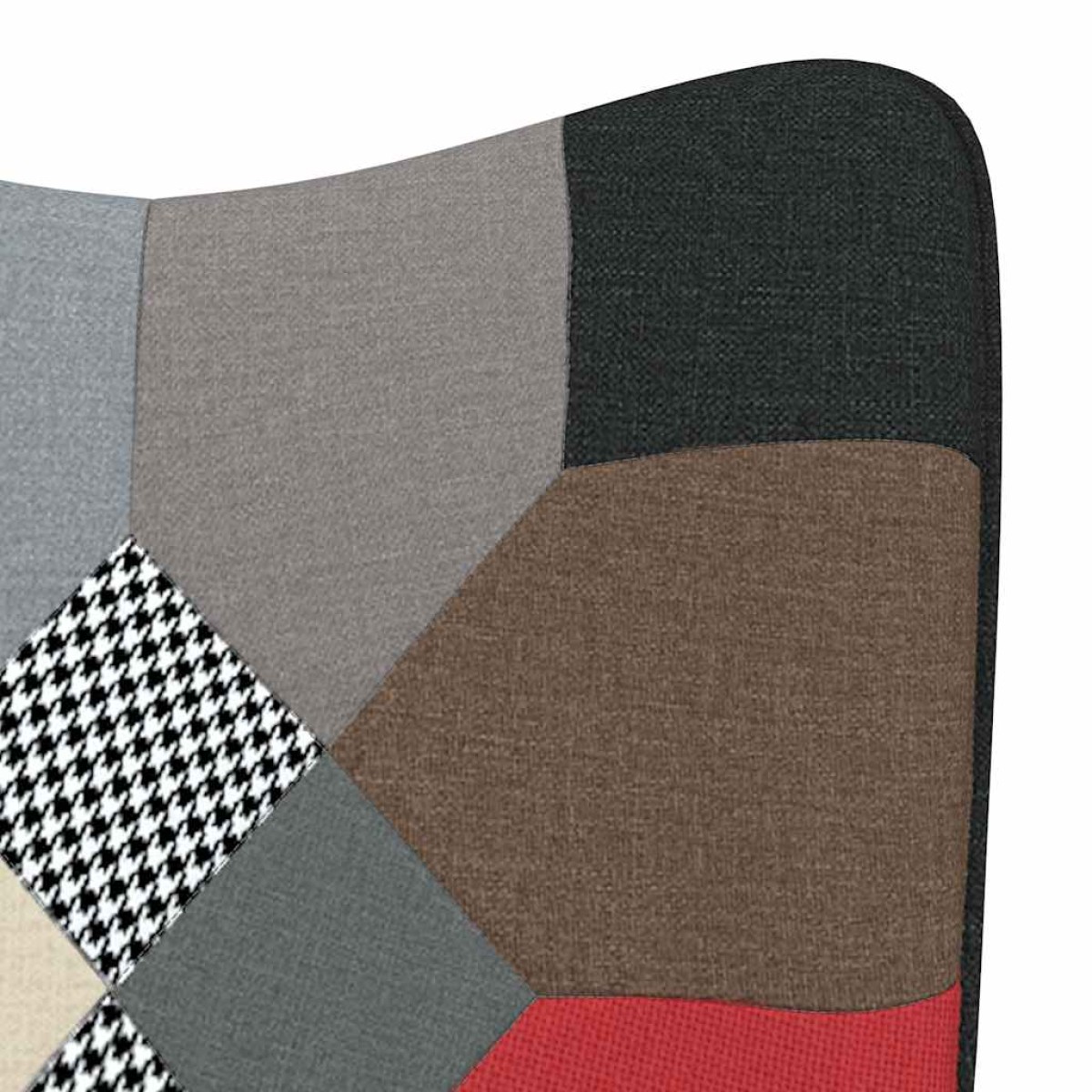 vidaXL Πολυθρόνα Relax Σχέδιο Patchwork Υφασμάτινη