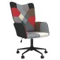 vidaXL Πολυθρόνα Relax Σχέδιο Patchwork Υφασμάτινη