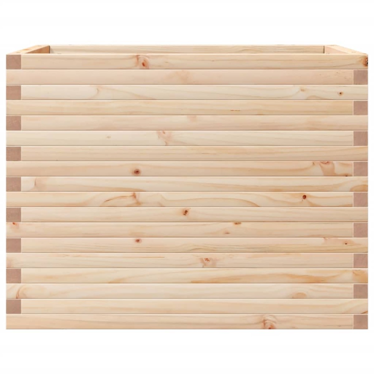 vidaXL Ζαρντινιέρα Κήπου 90x60x68,5 εκ από Μασίφ Ξύλο Πεύκου