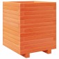 vidaXL Ζαρντινιέρα Καφέ Κεριού 40x40x49,5 εκ. από Μασίφ Ξύλο Πεύκου