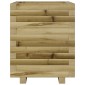 vidaXL Ζαρντινιέρα 40x40x49,5 εκ. Εμποτισμ. Ξύλο Πεύκου