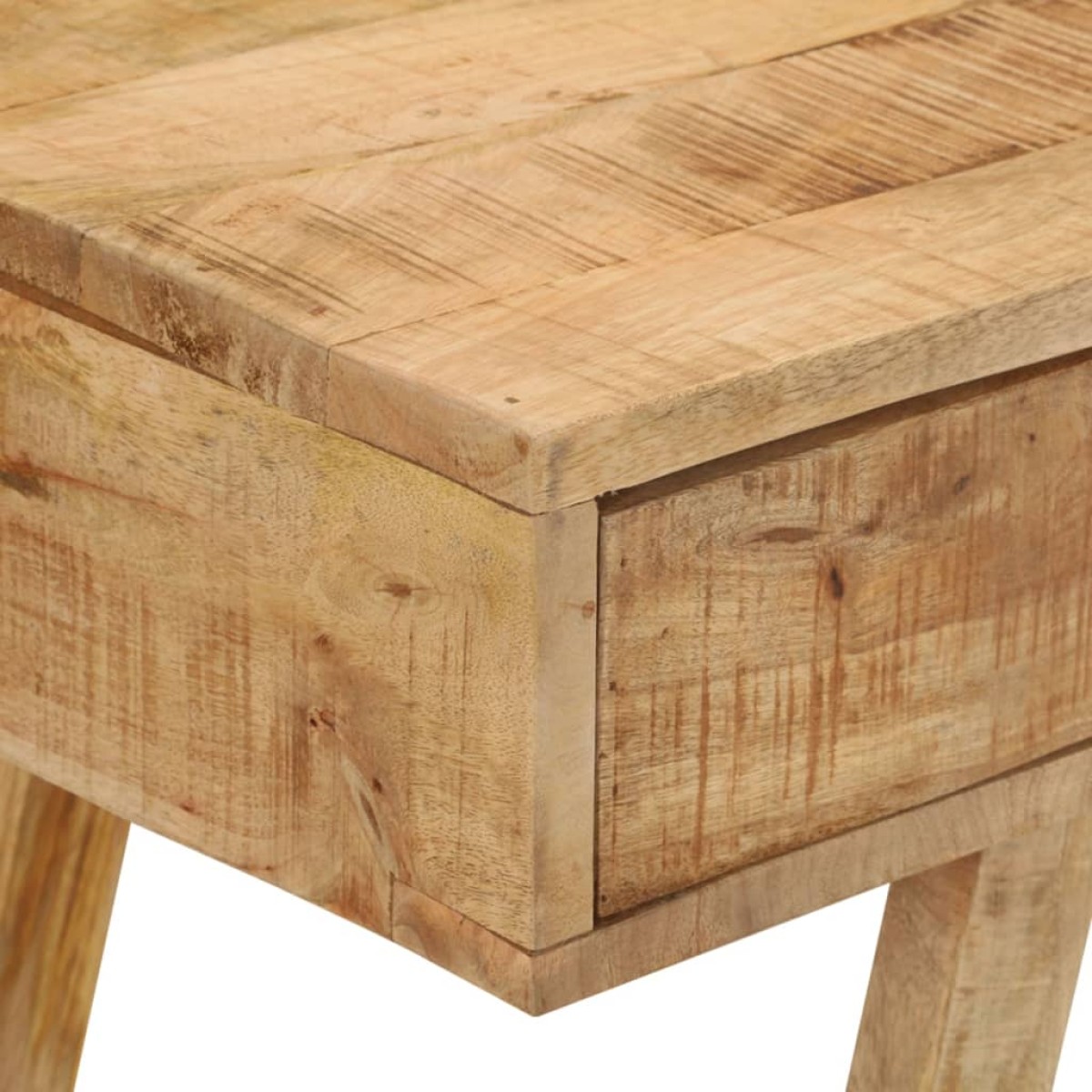 vidaXL Γραφείο 100 x 45 x 90 εκ. από Μασίφ Ακατέργαστο Ξύλο Μάνγκο