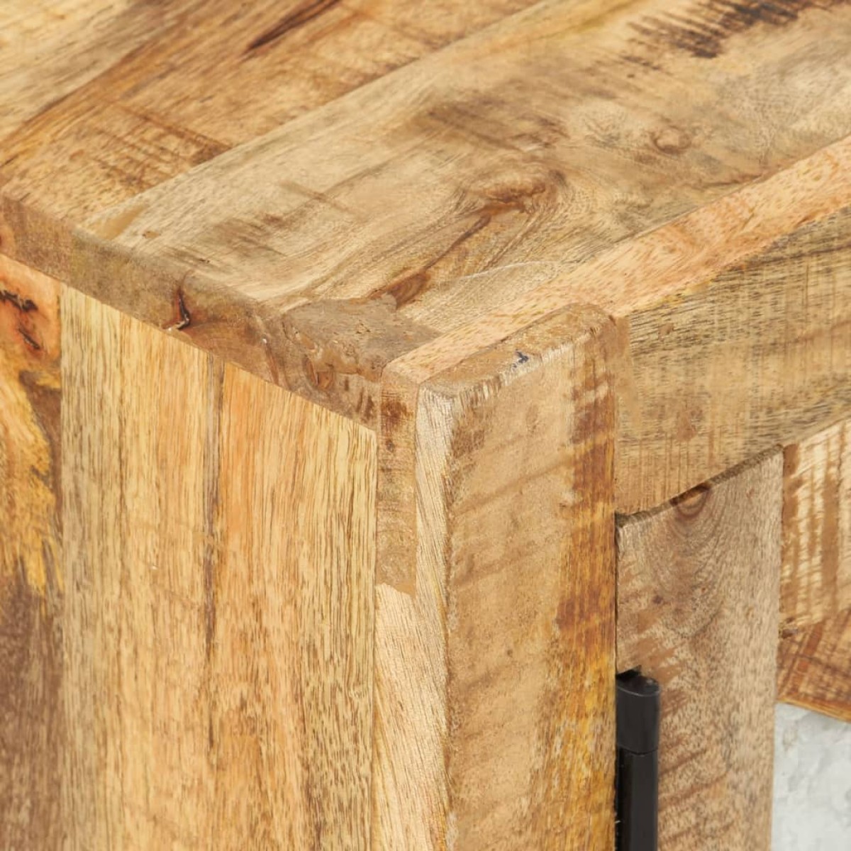 vidaXL Έπιπλο Τηλεόρασης 110 x 30 x 45 εκ. από Ακατέργαστο Ξύλο Μάνγκο