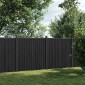 vidaXL Πάνελ Περίφραξης Γκρι 353 x 186 εκ. από WPC