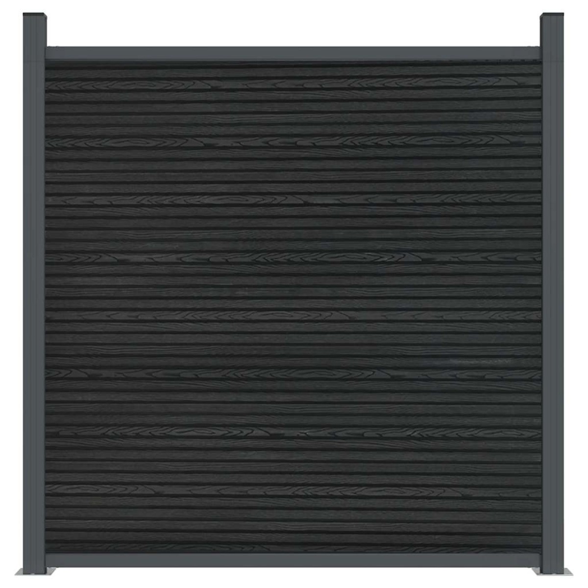 vidaXL Πάνελ Περίφραξης Γκρι 353 x 186 εκ. από WPC