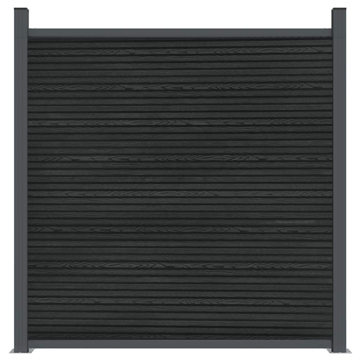 vidaXL Πάνελ Περίφραξης Γκρι 872 x 186 εκ. από WPC