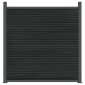 vidaXL Πάνελ Περίφραξης Γκρι 1218 x 186 εκ. από WPC