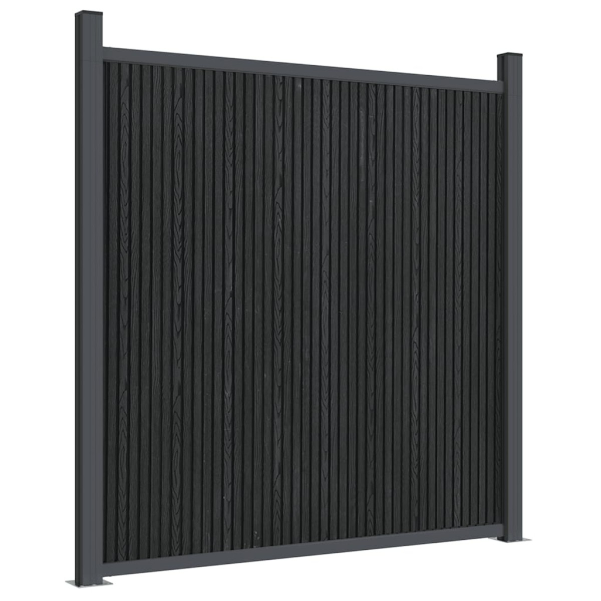 vidaXL Πάνελ Περίφραξης Γκρι 1391 x 186 εκ. από WPC