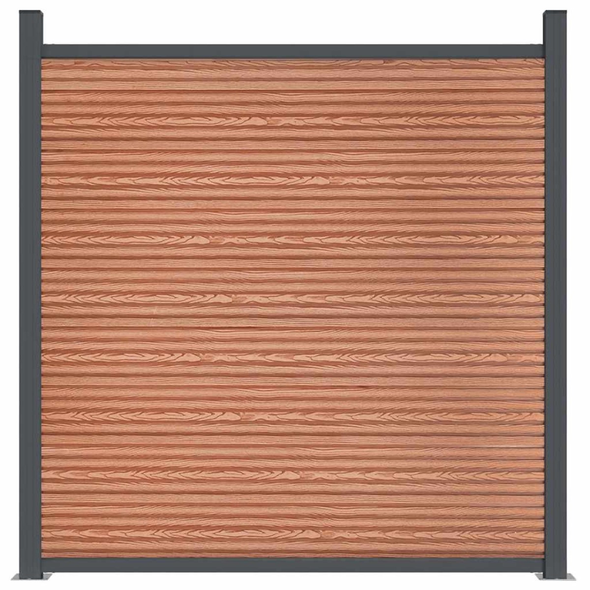 vidaXL Πάνελ Περίφραξης Καφέ 526 x 186 εκ. από WPC