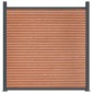 vidaXL Πάνελ Περίφραξης Καφέ 526 x 186 εκ. από WPC