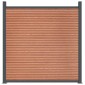 vidaXL Πάνελ Περίφραξης Καφέ 872 x 186 εκ. από WPC