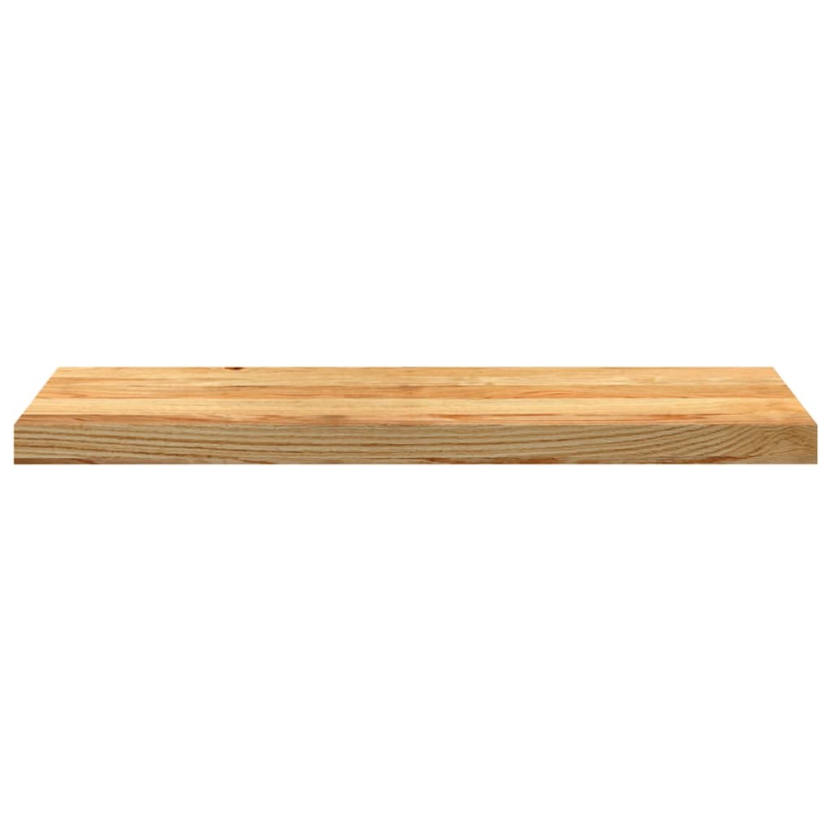vidaXL Πατάκια Σκάλας 12 τεμ. Ανοιχτό Καφέ 80x25x2 cm Ξύλο Δρυός