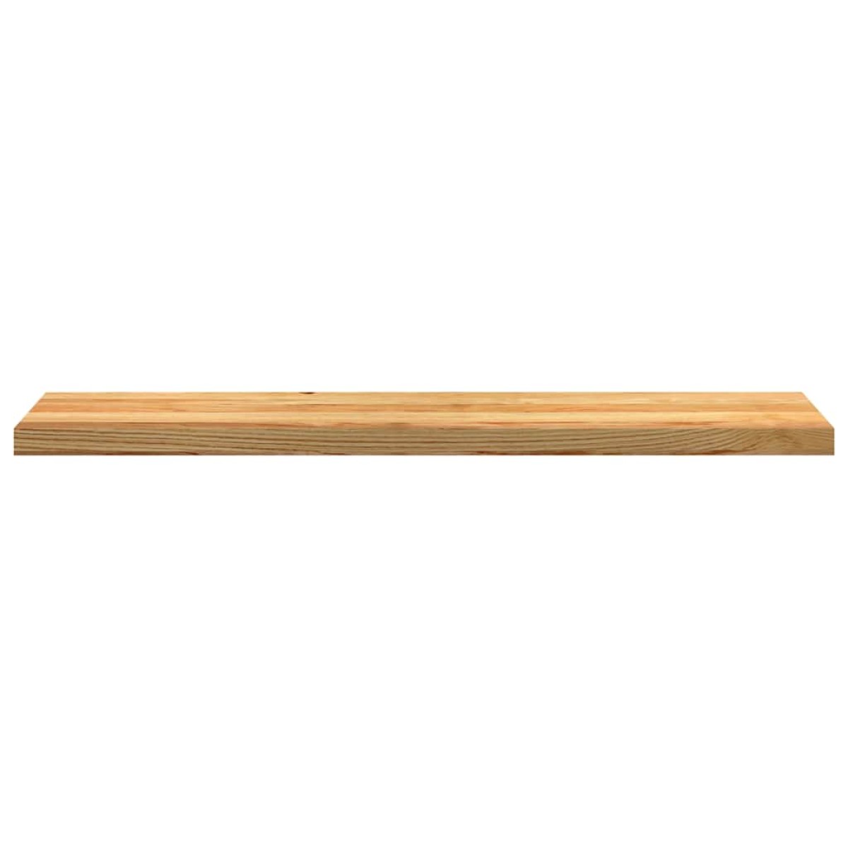 vidaXL Πατάκια Σκάλας 12 τεμ. Ανοιχτό Καφέ 120x25x2 cm Ξύλο Δρυός