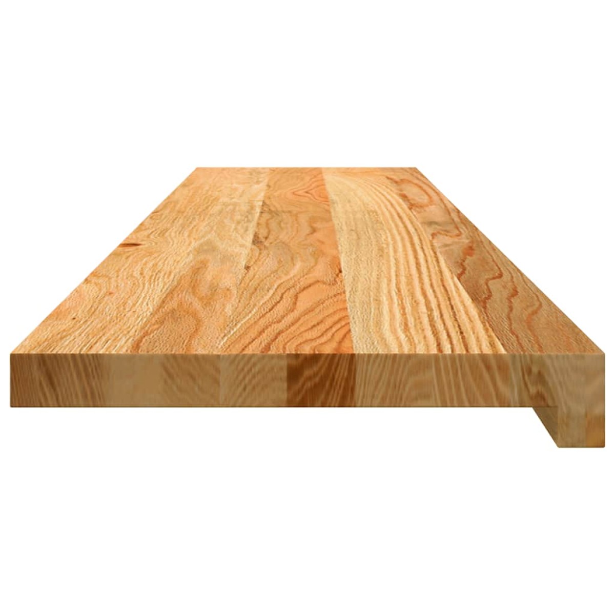 vidaXL Πατάκια Σκάλας 16 τεμ. Ανοιχτό Καφέ 110x25x2 cm Ξύλο Δρυός