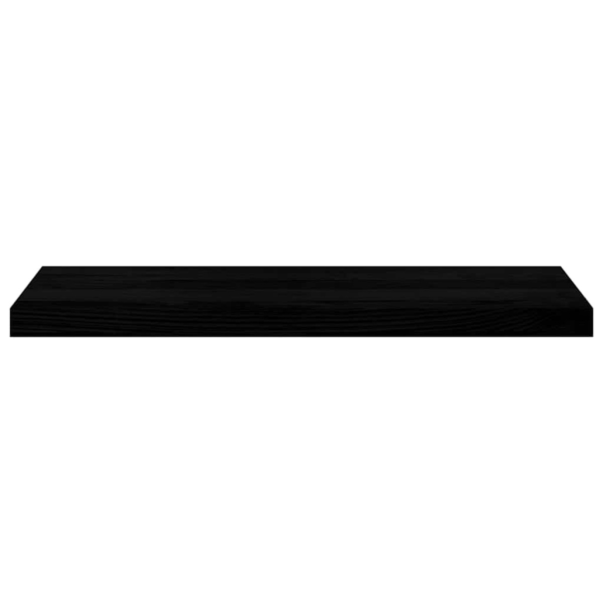 vidaXL Πατάκια Σκάλας 4 τεμ. Καφέ-Μαύρο 80x25x2 cm Ξύλο Δρυός