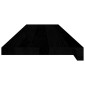vidaXL Πατάκια Σκάλας 4 τεμ. Καφέ-Μαύρο 100x25x2 cm Ξύλο Δρυός