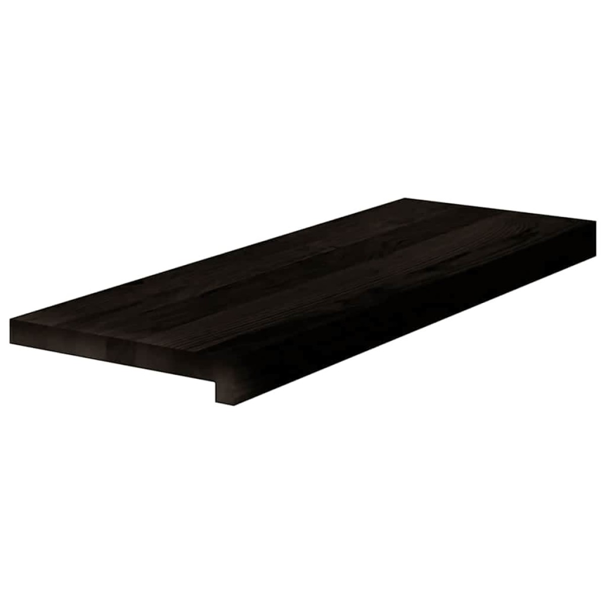 vidaXL Πέλματα Σκάλας 12 τεμάχια Καφέ-Μαύρο 70x25x2 cm