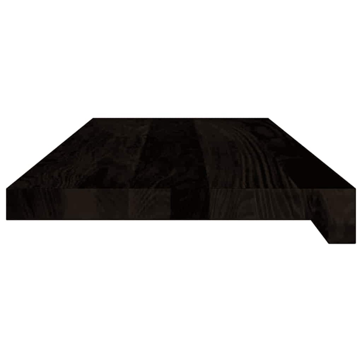 vidaXL Πέλματα Σκάλας 12 τεμάχια Καφέ-Μαύρο 70x25x2 cm