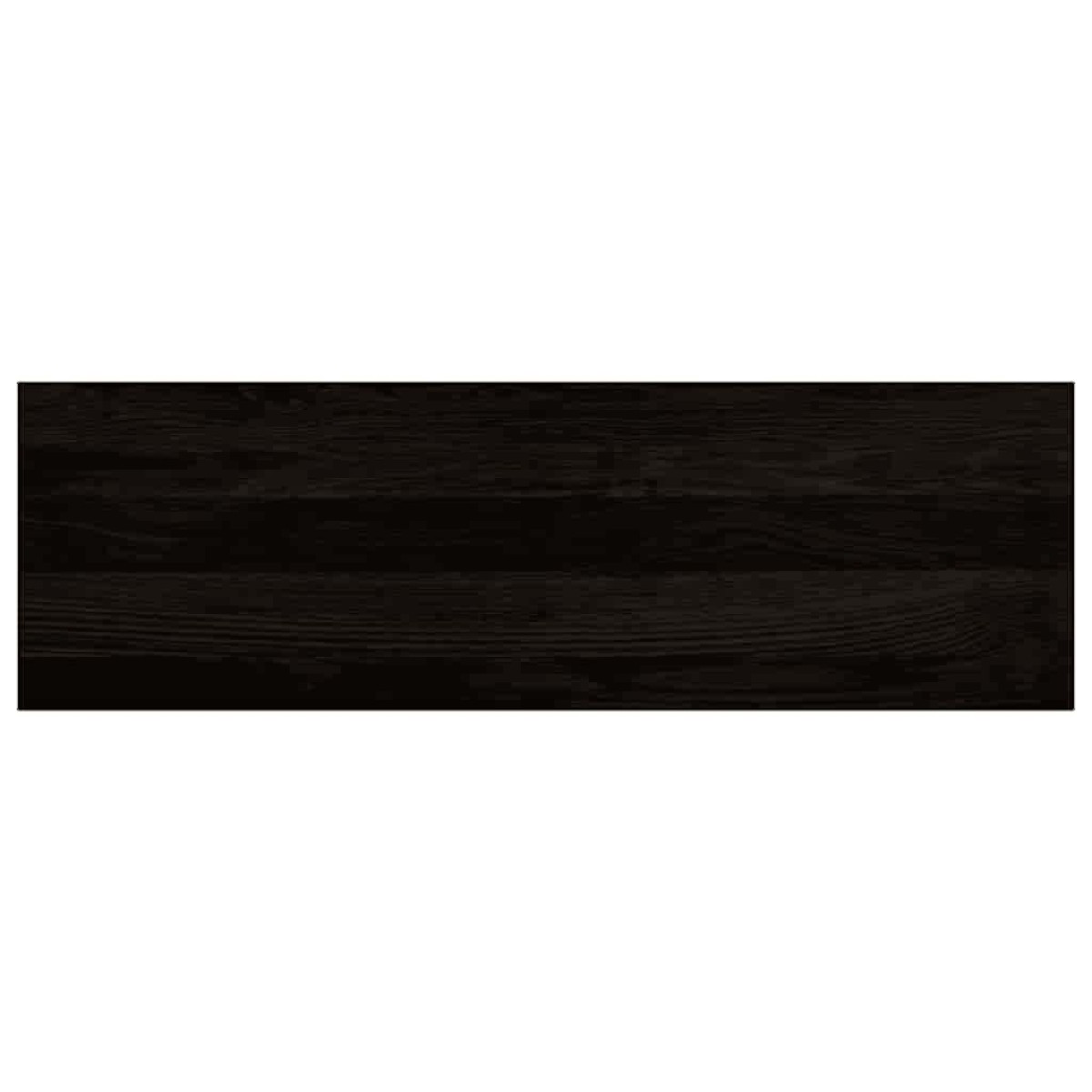 vidaXL Πέλματα Σκάλας 12 τεμάχια Καφέ-Μαύρο 80x25x2cm Ξύλο μασίφ δρυς