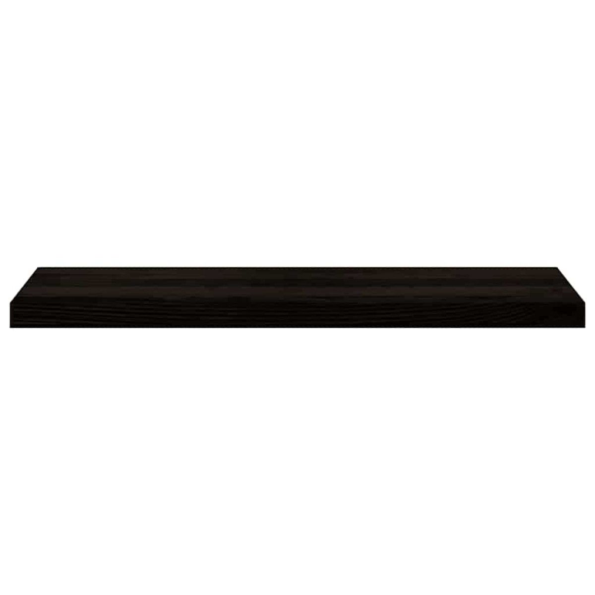 vidaXL Πέλματα Σκάλας 12 τεμάχια Καφέ-Μαύρο 90x25x2cm Ξύλο μασίφ δρυς