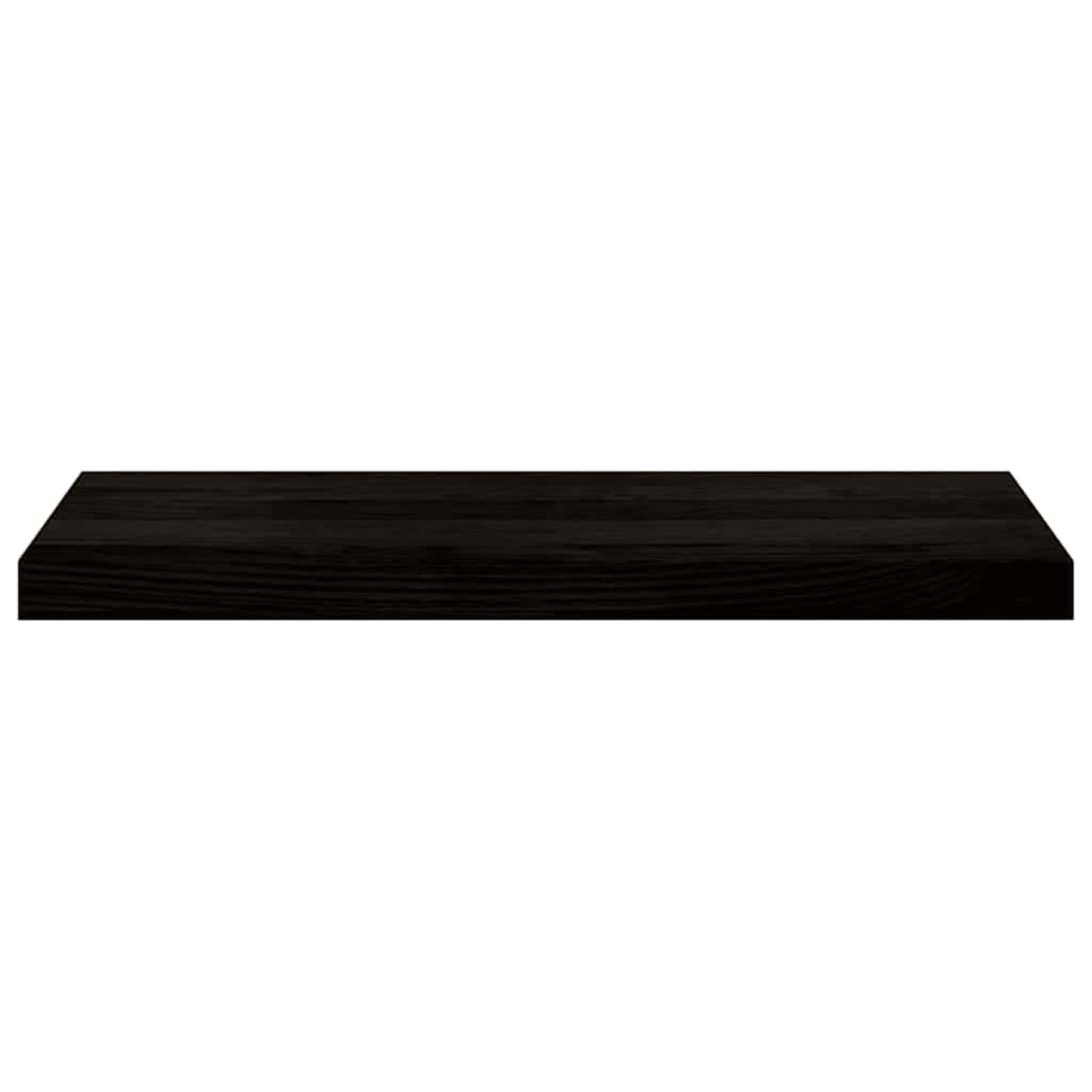 vidaXL Πέλματα Σκάλας 16 τμχ Καφέ-Μαύρο 70x25x2 cm Ξύλο μασίφ δρυς