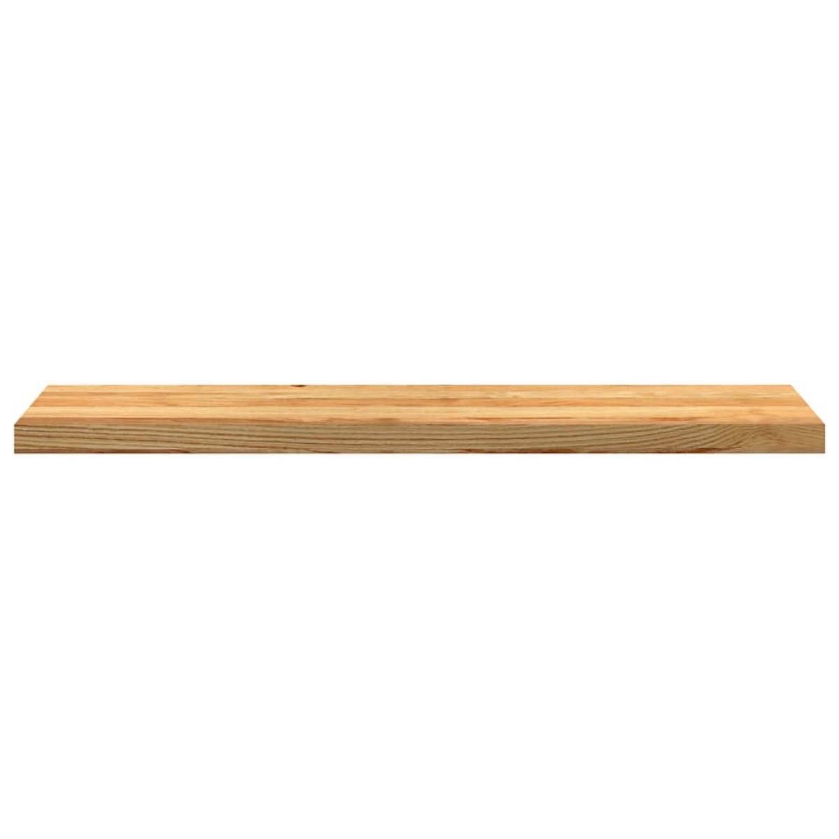 vidaXL Πατάκια Σκάλας 2 τεμ. Ανοιχτό Καφέ 110x25x2 cm Ξύλο Δρυός