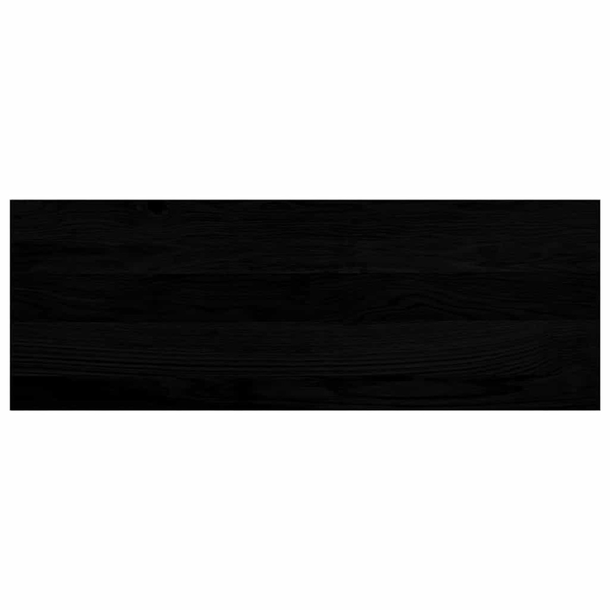 vidaXL Πατάκια Σκάλας 2 τεμ. Καφέ-Μαύρο 70x25x2 cm Ξύλο Δρυός