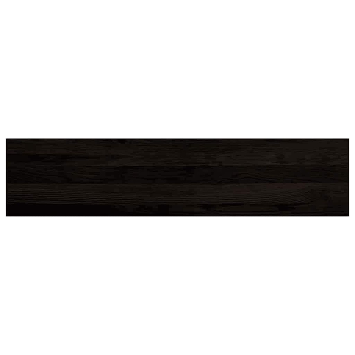 vidaXL Πέλματα Σκάλας 2 τεμάχια Καφέ-Μαύρο 110x30x2cm μασίφ ξύλο δρυς